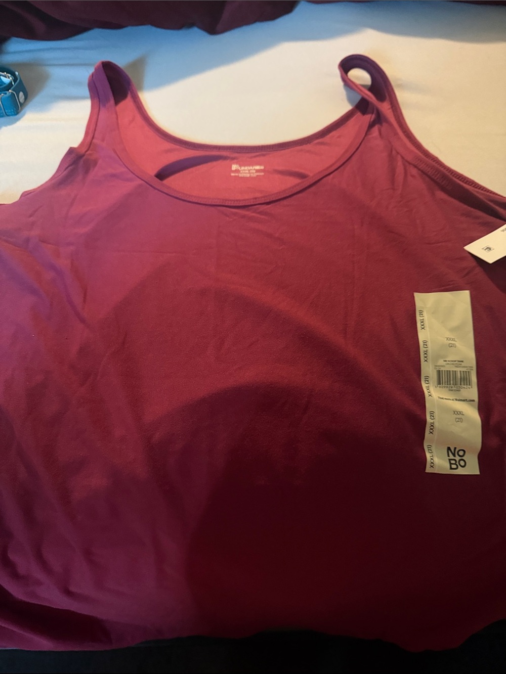 NOBO Orchid Plum Scoop Tank Top - Picture 2 of 3